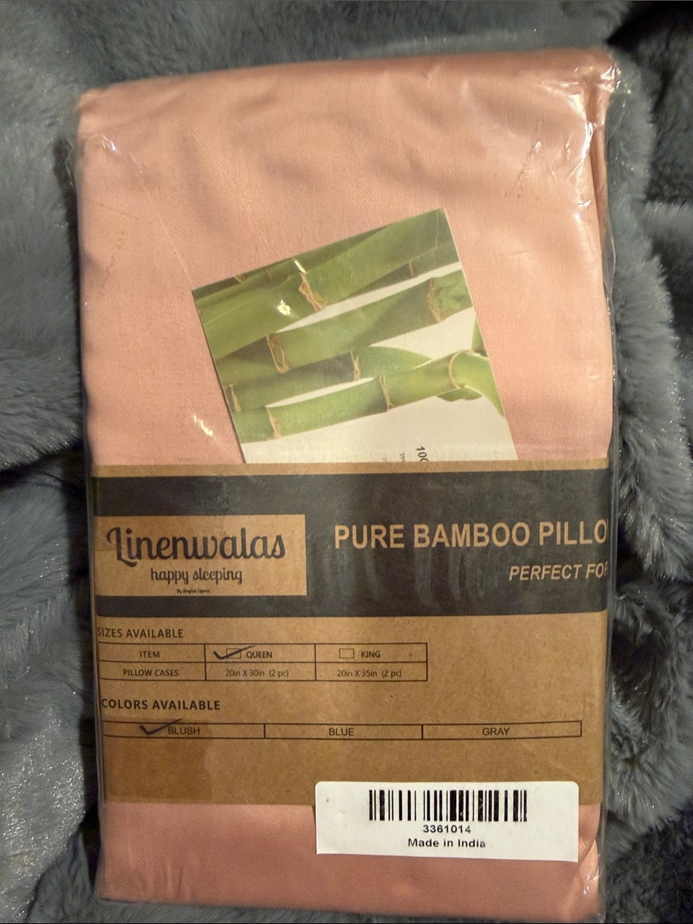 Blush Pure Bamboo Pillowcase